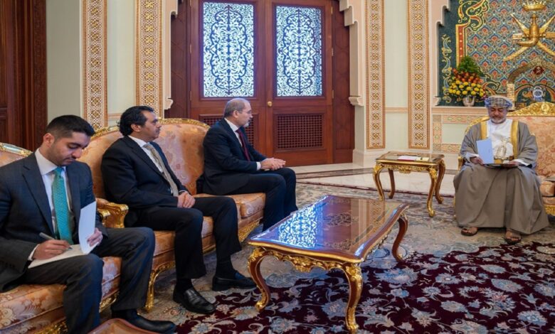هذه تفاصيلها.. الصفدي ينقل رسالة خطية من الملك إلى سُّلطان عُمان