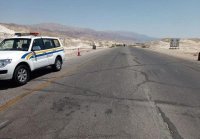 وفاة وكيل و3 اصابات بانحراف شاحنة باتجاه دورية على الصحراوي