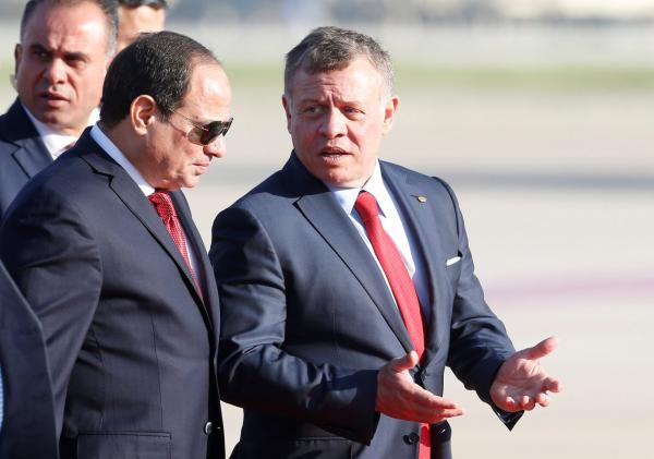 الملك والسيسي: ضرورة تفادي أي تصعيد محتمل في القدس والأقصى
