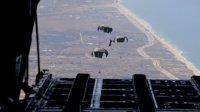 الجيش: 5 إنزالات جوية مشتركة مع دول شقيقة وصديقة على شمال غزة