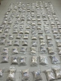احباط محاولة تسلل وتهريب كميات مخدرات كبيرة من سورية