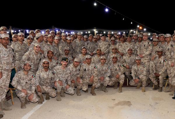 الحنيطي يزور كتيبة الدفاع الجوي 52 ويشارك مرتبات "حرس الحدود" 12 مأدبة الإفطار