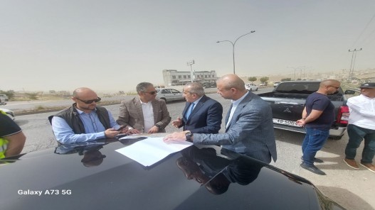انطلاق مشروع إعادة تأهيل طريق الحزام الدائري بتكلفة 4.8 ملايين دينار