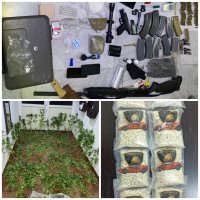 حملات أمنية على تجار المخدرات في محافظات إربد والعقبة ومناطق البادية الشمالية (صور) 