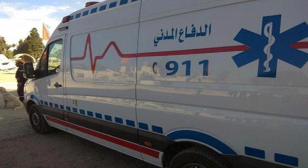 3 اصابات بتصادم 3 مركبات على جسر الجامعة