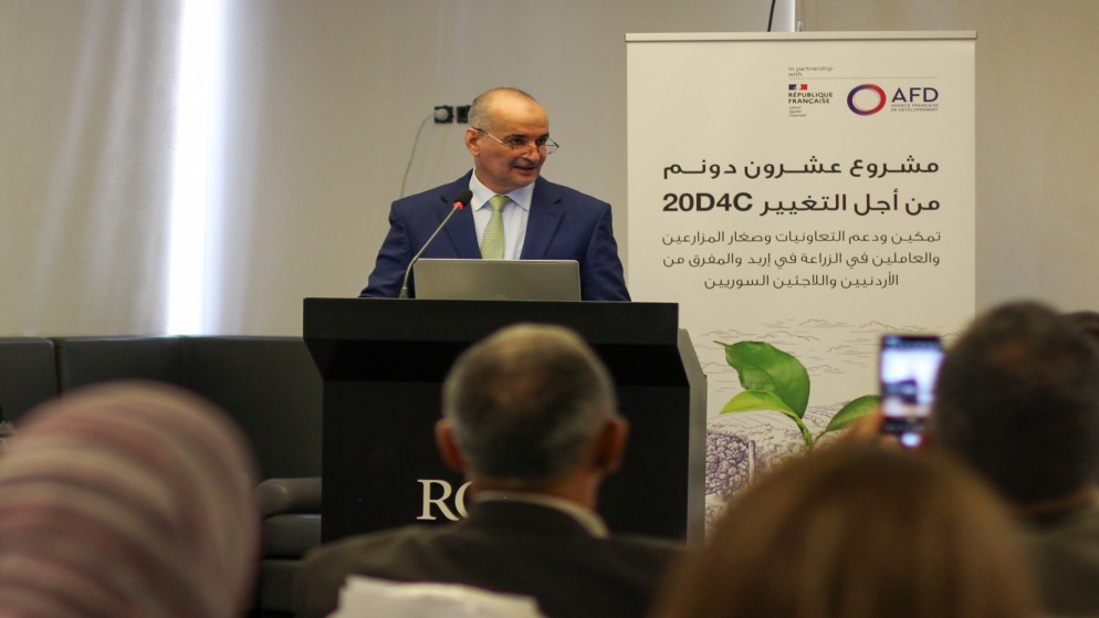 افتتاح مشروع تمكين ودعم التعاونيات والعاملين في الزراعة في إربد والمفرق