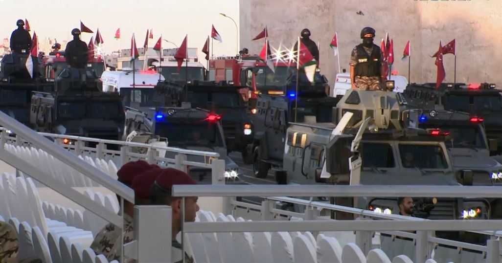 3200 فرد و156 آلية في الاستعراض العسكري خلال احتفال اليوبيل
