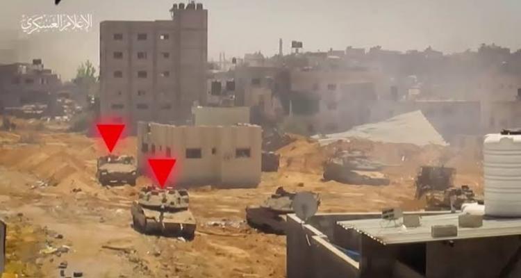 "اشتبكنا معهم وأوقعناهم بين قتيلٍ وجريح".. القسام تصطاد رؤوس جنود الاحتلال وتفجّر آلياتهم بغزة