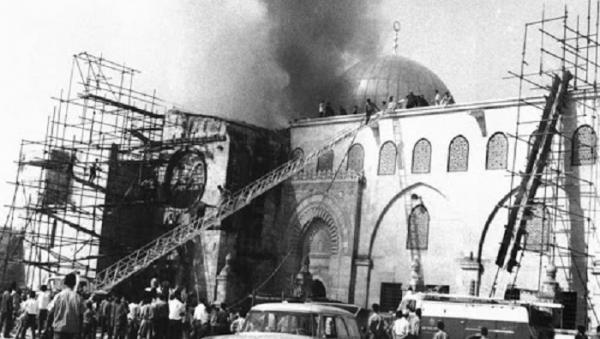 بالتفاصيل .. 55 عاماً على إحراق المسجد الأقصى