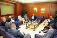 نقيب المهندسين يلتقي رئيس واعضاء مجلس نقابة المهندسين - مركز القدس
