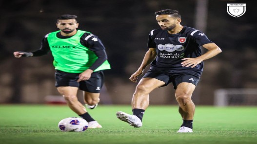 تدريبات مكثفة لـ"النشامى" استعدادا للقاء الكويت