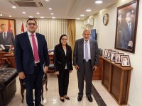 وزيرة العمل تلتقي جمعية المستشفيات الخاصة