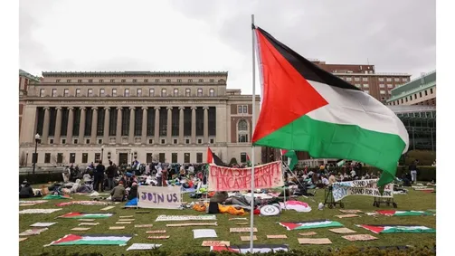 إجراءات "بوليسية" بالجامعات الأميركية لمنع الاحتجاجات الداعمة لفلسطين