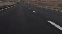إنهاء الأعمال بمشروع صيانة الطريق الصحراوي من القويرة إلى جسر الاتحاد 
