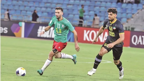 تألق سمرين يمنح الوحدات نقاط مواجهة سباهان الإيراني