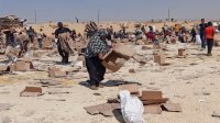 استشهاد 35 فلسطينيا من منتظري المساعدات اليوم