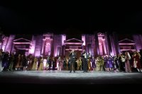 الأكثر مشاركة في مهرجان جرش.. فرقة " نادي الجيل " تقدم فلكلور وتراث الشركس على المسرح الجنوبي
