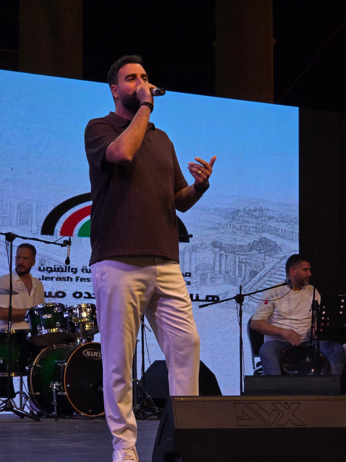 فعاليات متنوعة على الساحة الرئيسية تجمع بين التراث والفن المعاصر في رحاب جرش