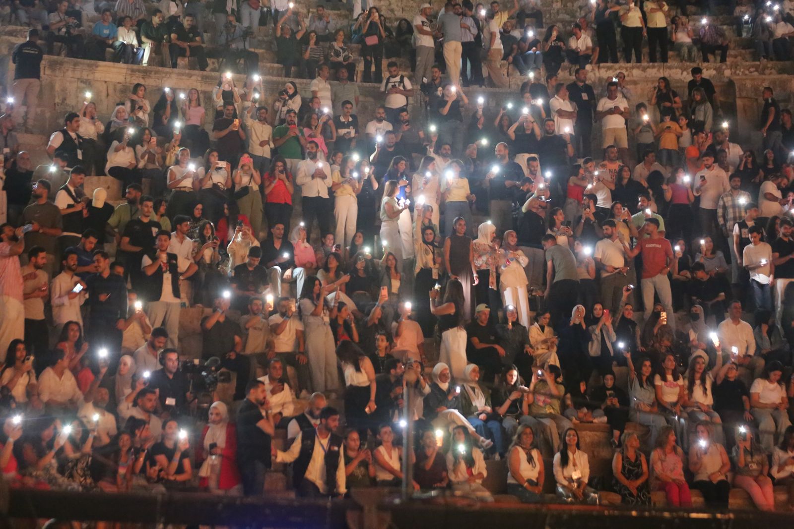 جوزيف عطية وملحم زين في ليلة لبنانية في مهرجان جرش