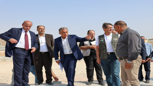 حسان من الكرك: ضرورة إنجاز الأعمال في موعدها المقرر