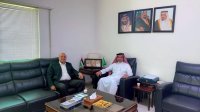 د. ماهر الحوراني  يزور الملحقية الثقافية السعودية في الأردن