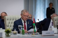 الملك وأمير قطر والرئيس المصري يجرون اتصالا مرئيا مع قادة فرنسا وبريطانيا وكندا