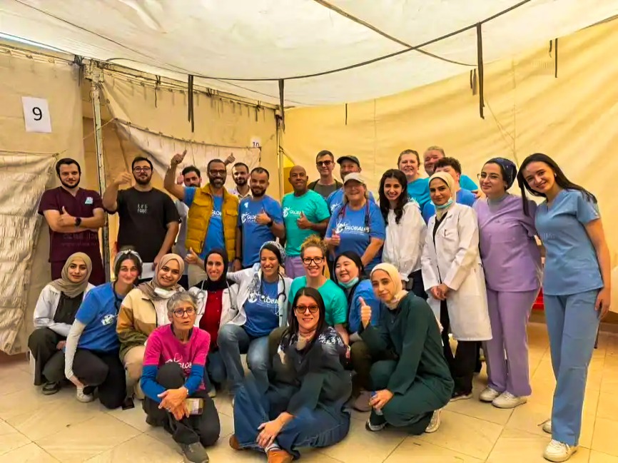 جمعية رعاية اليتيم الخيرية - حوض البقعة تختتم أسبوعا طبيا مجانيا في لواء عين الباشا