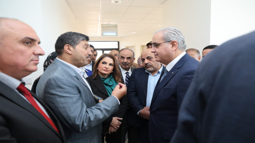 وزير الصحة يفتتح مركز صحي مخيم مأدبا الأولي