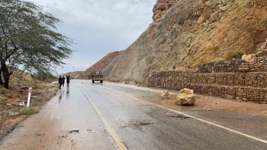 إغلاق طريق الكرك باتجاه الطفيلة بشكل مؤقت