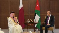 وزير الخارجية يجري مباحثات موسعة مع رئيس الوزراء وزير الخارجية القطري