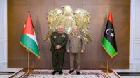 اللواء الحنيطي يلتقي حفتر في ليبيا