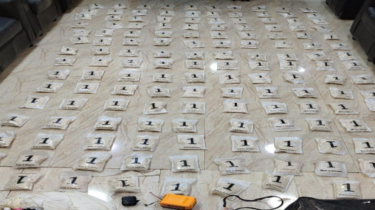 الجيش يحبط 3 محاولات تهريب كمية كبيرة من المواد المخدرة بواسطة بالونات