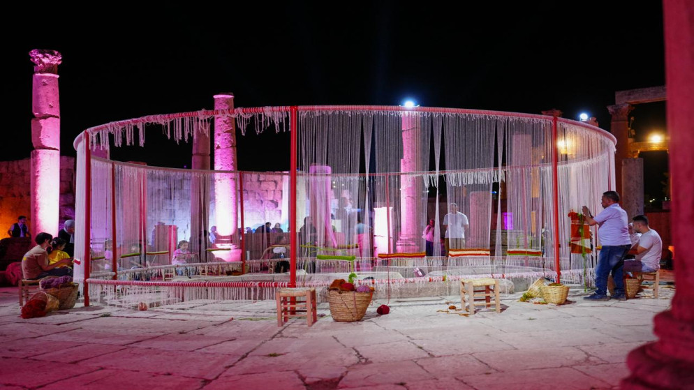 مهرجان جرش يستحضر عبق التاريخ عبر مبادرة المكيليوم لاحياء الحرف التقليدية