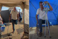 رحلة الالم والامل: اسير فلسطيني يروي قصة بتر ساقه بسبب الاهمال الطبي