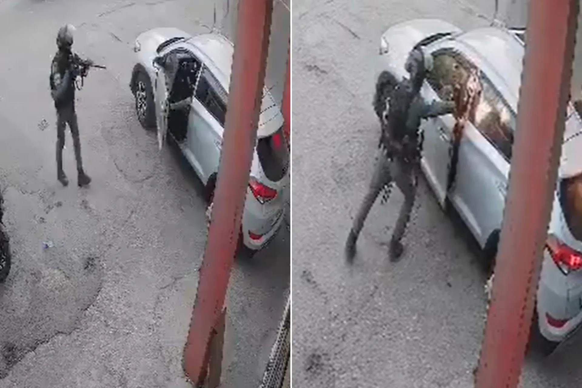جريمة في مخيم قلنديا: جندي اسرائيلي يحتجز شبانا داخل مركبة ويفجرها