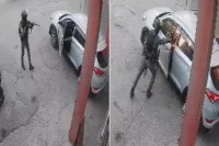 جريمة في مخيم قلنديا: جندي اسرائيلي يحتجز شبانا داخل مركبة ويفجرها