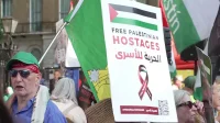 غضب عارم في لندن للمطالبة بالحرية للطبيب حسام ابو صفية المعتقل في سجون الاحتلال