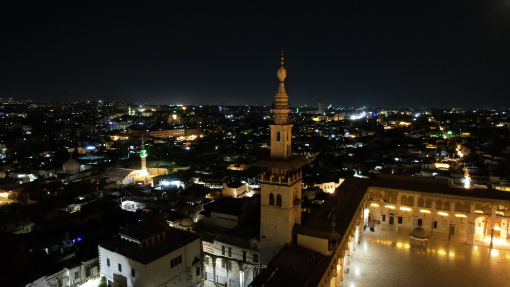 السيطرة على حريق طفيف في الجامع الاموي بدمشق