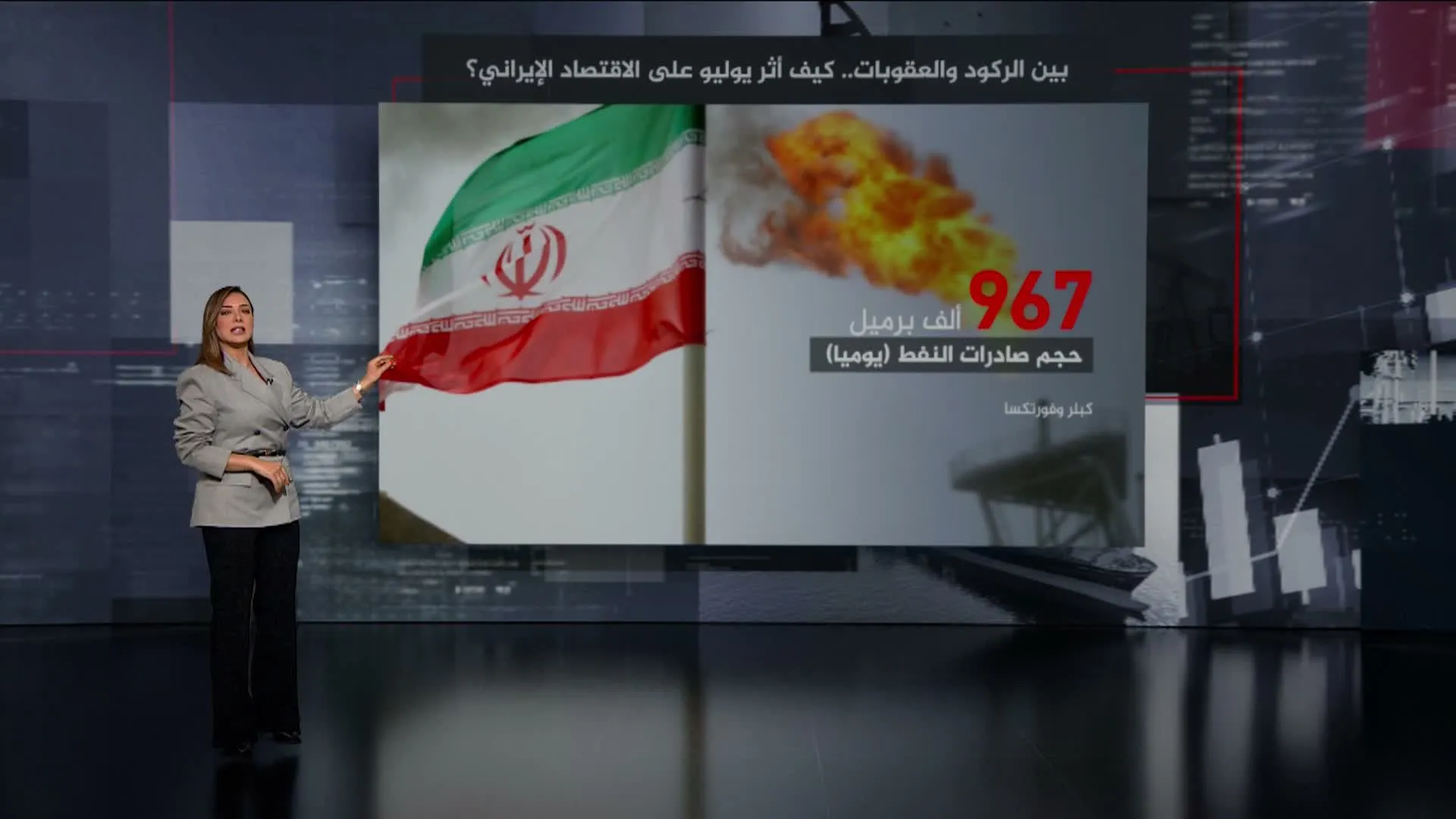 موجة غلاء قياسية وتراجع صادرات النفط تضع الاقتصاد الايراني في مهب الريح
