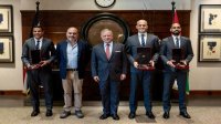 وسام ملكي رفيع لطاقم التحكيم الاردني بعد انجاز المونديال