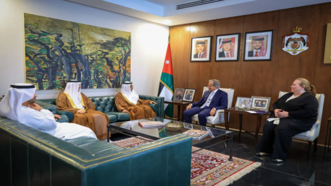 حسان يؤكد أهمية الشراكة الأردنية الإماراتية في تنفيذ مشاريع استراتيجية