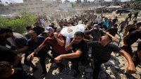 مشاهد مروعة في غزة انتشال عشرات الشهداء من تحت ركام منزل مدمر