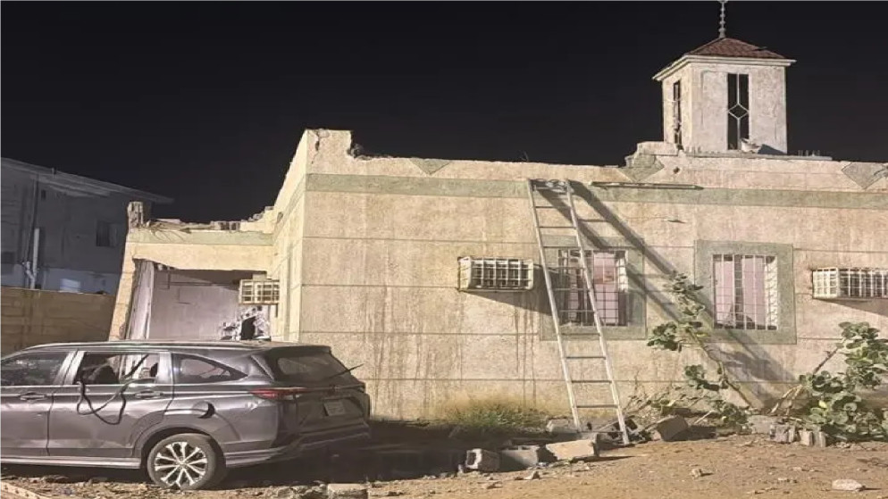 اصابة مدنيين اثر سقوط مقذوف معاد في جازان