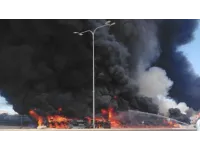 السيطرة على حريق صهريج محمل بمادة نفطية في منطقة القويرة