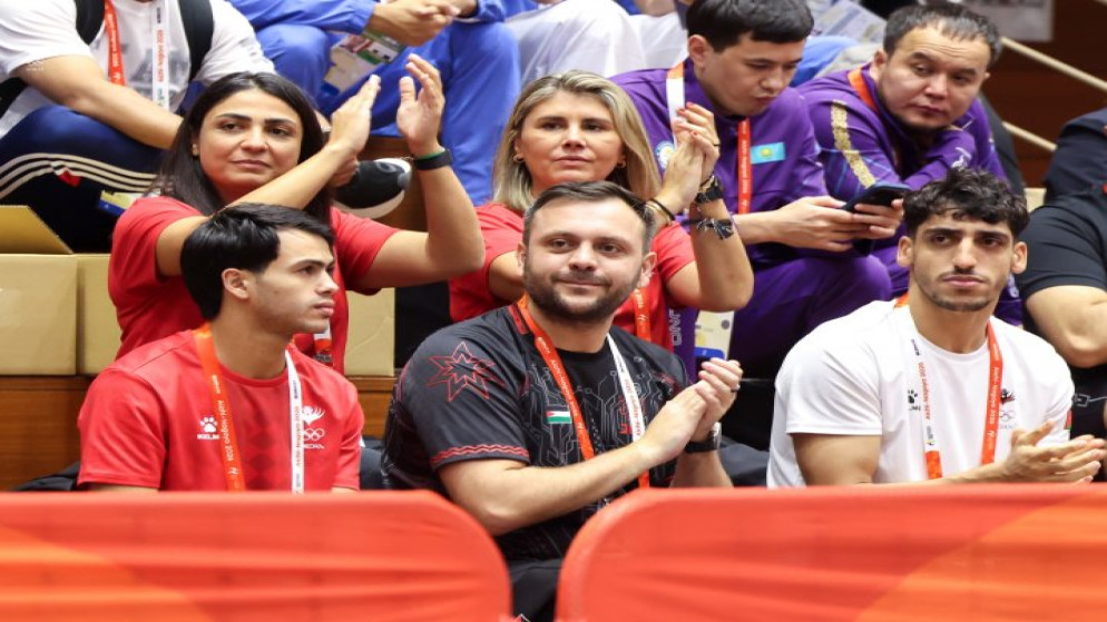 الامير عمر بن فيصل يتابع تحضيرات المنتخبات الاردنية في الالعاب الاسيوية