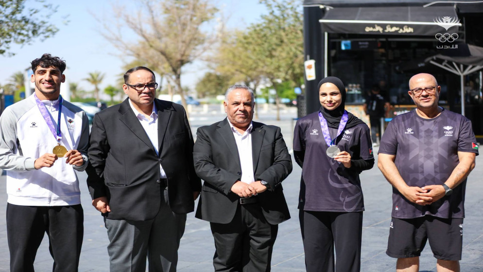 ابطال الكراتيه يعودون الى الاردن محملين بالميداليات الاسيوية