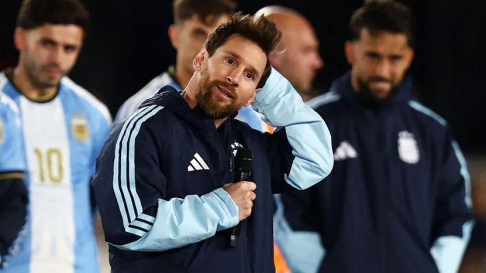 لحظات وداع مؤثرة لميسي مع المنتخب الارجنتيني في ليلة تاريخية