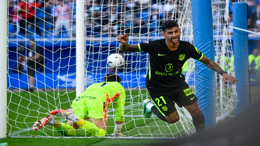 اتليتكو مدريد يقتنص الوصافة في الدوري الاسباني بانتصار مثير